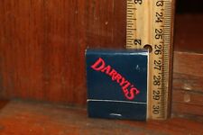 Vintage 1980's Matchbook Darryl's Restaurant Knoxville Tennessee  picture