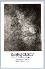 RPPC Vintage Postcard - Star Clouds in the Milky Way Photograph of Sagittarius picture