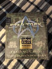 1994 SkyBox Star Trek Master Series Edition Factory Sealed box (36 packs) picture