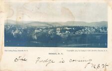 Birdseye View of Deposit New York NY Delaware County c1905 Postcard picture