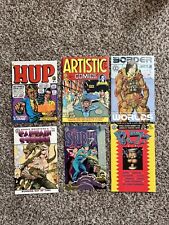 KITCHEN SINK COMIC LOT Artistic Border World 2 Hup 1 The Spirit Buzz Captain VF+ picture
