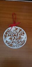 Vintage Hallmark Keepsake Christmas Ornament Mother is Love picture