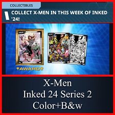 X-MEN INKED ‘24 SERIES 2 COLOR TILT+B&W-TOPPS MARVEL COLLECT DIGITAL picture