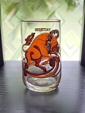 Vintage 1976 Beverly TAURUS Zodiac Astrology Glass Cup - 4 3/4” Tall picture