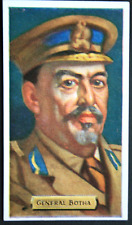 GENERAL BOTHA   Boer War  & World War 1 South Africa  Vintage 1937 Card  DD08M picture