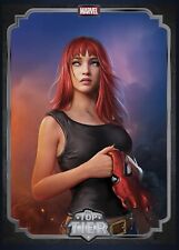 Topps Marvel Collect - Mary Jane - Top Tier - Dark Metal EPIC picture