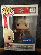 Funko Pop 123 WWE The American Nightmare Cody Rhodes Walmart Exclusive picture