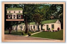 c1930's Williamsburg Tourist Court U.S. 60 Williamsburg Virginia VA Postcard picture