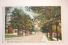 Postcard High Street Looking North From Second Street Chillicothe OH C28 picture