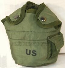 U.S. Military 1 QT Canteen Cover Pouch w/ Alice Clips 8465-00-860-0256 VGC picture