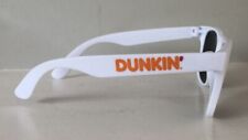 New Dunkin Donuts White  And Orange  Sunglasses 2024 NWOT picture