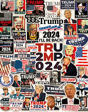 100 Pack Donald Trump 2024 Stickers (Large Size), Bumper Sticker, Trump Decal fo picture