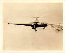 GA121 Orig Photo SIKORSKY MODEL S-51 HELICOPTER Aviation History Flying Over Bay picture