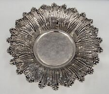 Godinger Silver Plated Bowl Scalloped Edges 7 Inch Round picture