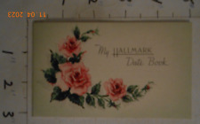 NOS 1948 MY  Hallmark Cards 12 Month Paper Date Book Pocket Calendar Wilson NY picture