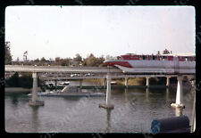 sl64  Original slide 1960's sepia  Disneyland Submarine Monorail 027a picture