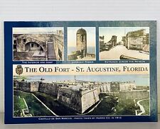 The Old Fort Castillo De San Marcos, St. Augustine Florida FL Postcard picture