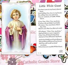 Little White Guest - Paperstock Holy Card picture
