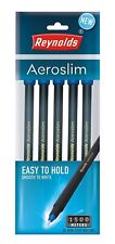 Reynolds AEROSLIM Ball Point Pen Color Blue For Student 5 pcs Each Pack of 2 picture