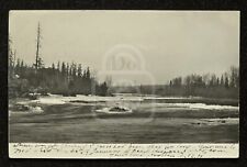 Scarce RPPC Cowlitz River. Castle Rock, Washington. C 1907 Cowlitz County  picture