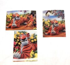 1966 Printed in Japan Disney The Jungle Book Set of3 Lenticular Postcards picture