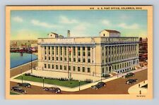 Columbus OH-Ohio, U.S. Post Office, Antique Vintage Souvenir Postcard picture