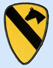 US ARMY 1ST CAVALRY DIVISION FIRST TEAM PATCH - USGI - MADE IN THE USA picture