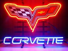 Corvettes Sports Car Auto Garage Neon Sign Light 20