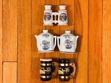 Lot of 3 Sets of Vintage Novelty Ceramic Souvenir Salt & Pepper Shakers  picture