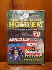 Poker Secrets of No Limit Hold ‘Em DVD Howard Lederer Texas Pre-Flop Strategy picture
