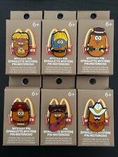 Loungefly McDonald's Chicken McNugget Enamel Pin COMPLETE SET of 6 (CHASE) picture