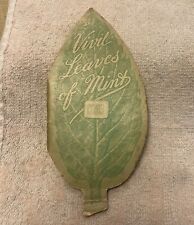 Antique VIVIL MINTS Leaves of Mint Booklet Copyright 1911 picture