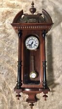Vintage Antique Germany KIENZLE Vienna,Strikes Clock,With Carved Walnut Case, picture