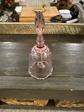 Vintage Fenton Glass Pink Purple Amethyst Glass  Bell picture