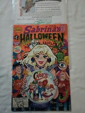 Sabrina's Halloween Spooktacular #1 (VFNM) Archie 1993 signed Bill Golliher picture
