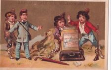 1800's Victorian Trade Card -Liebig Extract Meat -Annual Sale Six Million Jars picture