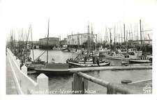 Vintage RPPC Fishing Fleet Westport WA Real Photo P292 picture