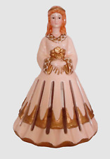 Lillian Vernon Vintage 1970's Ceramic Angel Lady Slotted Napkin Holder picture