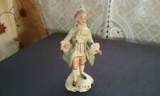 Frankenthal F.W. Wessel German Porcelain Lace Work Colonial Man Figurine picture