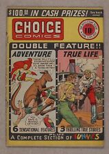 Choice Comics #2 VG+ 4.5 1942 picture