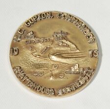 1973 CHATTANOOGA LOOKOUT COMMANDERY TOKEN CENTENNIAL HIGH RELIEF RARE picture