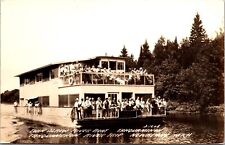 RP Postcard Twin Screw River Boat Tahquamenon Trip Newberry Michigan~134602 picture