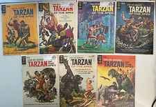 Tarzan of the Apes 7-Issue Run #144-150 (60s) Gold Key Silver Age Jungle Avg VG picture