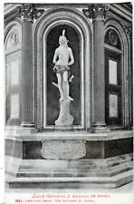 Italy Lucca - Cattedrale San Sebastian old Dante published postcard picture