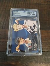 1998 Trigun Card Graded 8 Signed Jeff Nimoy picture
