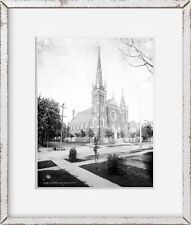 Photo: Saint Mary's Church, Catholic religious buildings, spires, Saginaw, Michi picture