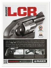 Ruger Firearms LCR Revolver 2011 Full-Page Print Magazine Handgun Ad picture