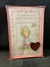Betsey Clark HALLMARK  Valentine Note Cards Precious Moments Vintage 1973 Pink picture
