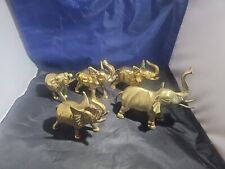 Vintage brass Elephants   picture