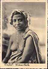 Tripoli Nude Woman Ethnography Giovane Araba 4x6 c1950s -60s Postcard #1 picture
